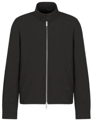 DIOR FW22 寬鬆版黑色拉鏈夾克外套 113C440A5606-C900 Order DIOR FW22 寬鬆版黑色拉鏈夾克外套 113C440A5606-C900