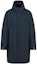 Order DIOR FW22 Navy Blue Hooded Mid-Length Coat Cotton Blend 313C304A4533-C585