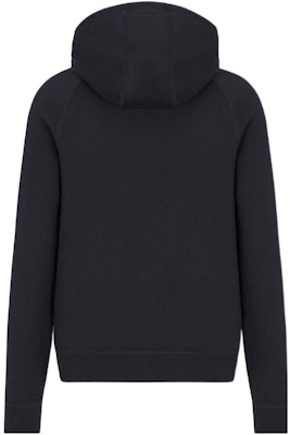 DIOR FW22 ネイビーブルー モノグラムプリント スウェットシャツ. 113M221AT225-C581 Lookbook DIOR FW22 ネイビーブルー モノグラムプリント スウェットシャツ. 113M221AT225-C581