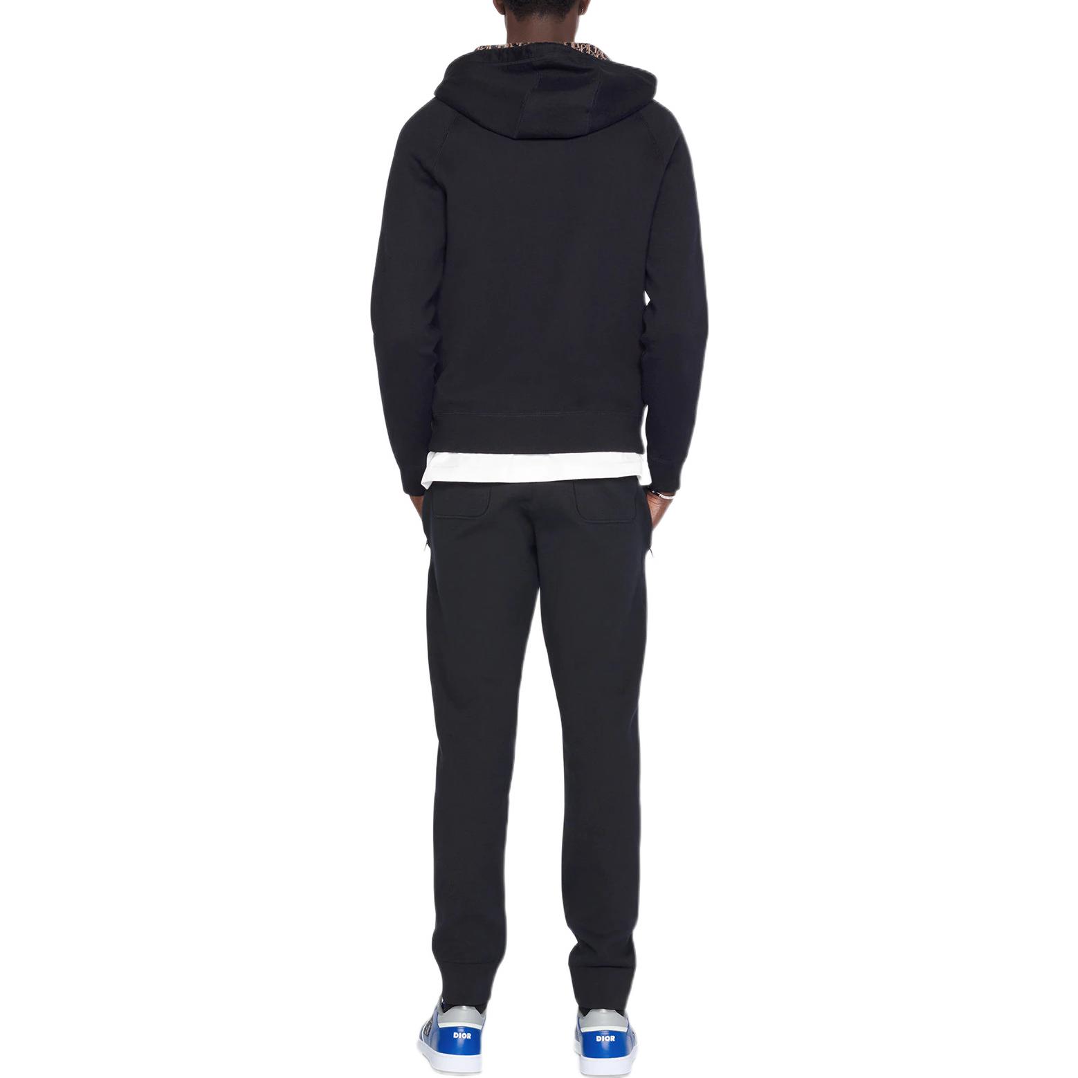 Purchase DIOR FW22 ネイビーブルー モノグラムプリント スウェットシャツ. 113M221AT225-C581