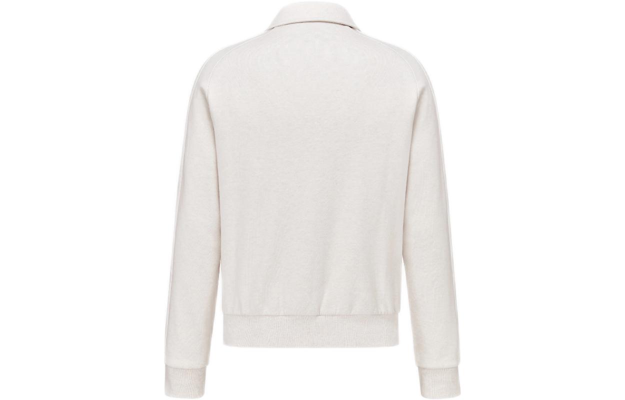 Lookbook Jaket DIOR FW22 Off-White dengan Pola Bintang Bordir. 243J432A0802-C080