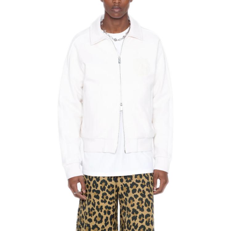 Details for Jaket DIOR FW22 Off-White dengan Pola Bintang Bordir. 243J432A0802-C080