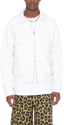 DIOR FW22 Off-White Jacket with Embroidered Star Pattern. 243J432A0802-C080 Details for DIOR FW22 Off-White Jacket with Embroidered Star Pattern. 243J432A0802-C080