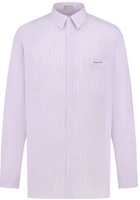 DIOR FW22 Pink Pinstripe Print Single-Breasted Shirt. 243C551A5658-C065 DIOR FW22 Pink Pinstripe Print Single-Breasted Shirt. 243C551A5658-C065