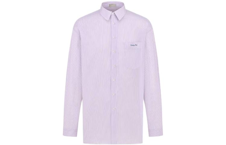 DIOR FW22  Pink Pinstripe Print Single-Breasted Shirt. 243C551A5658-C065 圖 2