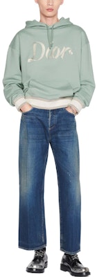 DIOR FW22 Straight-Leg Zipper Pocket Denim Jeans Blue 293D009AY513-C520 Shop DIOR FW22 Straight-Leg Zipper Pocket Denim Jeans Blue 293D009AY513-C520