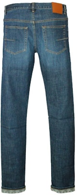 DIOR FW22 Jeans Biru Washed Straight-Fit Cuffed 193DS00C302X-588 Lookbook DIOR FW22 Jeans Biru Washed Straight-Fit Cuffed 193DS00C302X-588