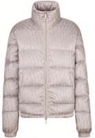 DIOR FW22 White Logo Jacquard Zip-Up Down Jacket 943C449A4462-C489 DIOR FW22 White Logo Jacquard Zip-Up Down Jacket 943C449A4462-C489