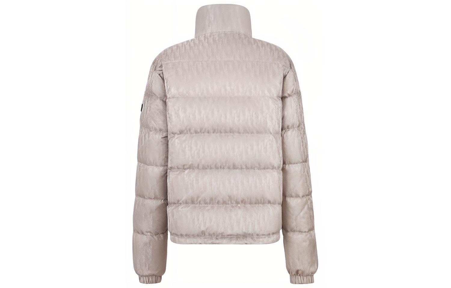 Lookbook DIOR FW22  White Logo Jacquard Zip-Up Down Jacket 943C449A4462-C489