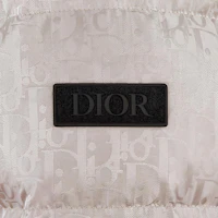 Details for DIOR FW22 白色提花Logo拉鍊羽絨外套 943C449A4462-C489