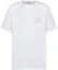 Order DIOR FW22 White Logo Print Crewneck Short-Sleeve T-Shirt. 243J685C0677-C080