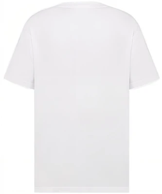 DIOR FW22 White Logo Print Crewneck Short-Sleeve T-Shirt. 243J685C0677-C080 Lookbook DIOR FW22 White Logo Print Crewneck Short-Sleeve T-Shirt. 243J685C0677-C080