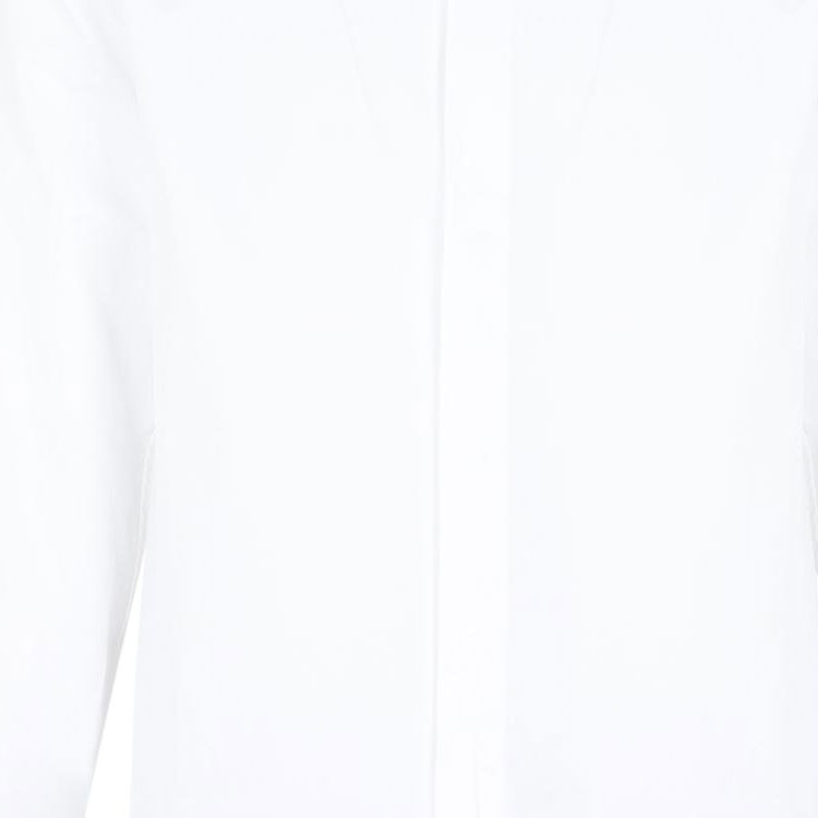 Details for DIOR FW22 白色刺繡長袖襯衫 經典扣式設計。 293C522A1581-088