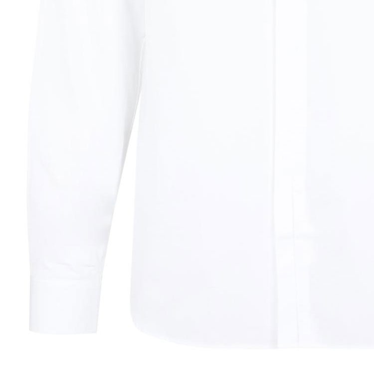 Sizing DIOR FW22 白色刺繡長袖襯衫 經典扣式設計。 293C522A1581-088