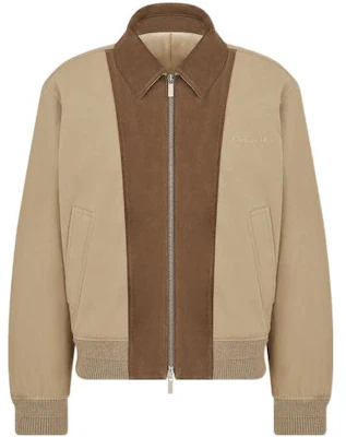 DIOR FW22 米色帆布皮革刺绣夹克 313C417A5673-C181 Buy DIOR FW22 米色帆布皮革刺绣夹克 313C417A5673-C181