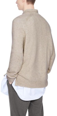 迪奥 2022秋冬男士米色刺绣长袖POLO衫 243M830AT448-C110 Purchase 迪奥 2022秋冬男士米色刺绣长袖POLO衫 243M830AT448-C110