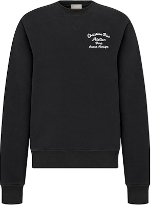 Sudadera Negra DIOR FW22 para Hombre con Logo Bordado. 293J699A0531-C988 Buy Sudadera Negra DIOR FW22 para Hombre con Logo Bordado. 293J699A0531-C988