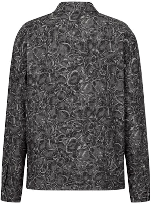 DIOR FW22 Jardin 印花灰色長袖襯衫 男款 033D490F301X-C875 Lookbook DIOR FW22 Jardin 印花灰色長袖襯衫 男款 033D490F301X-C875
