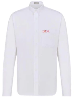 Camisa Manga Larga Blanca Bordada DIOR FW22 Serie Jardin. 013C530C1581-C084 Order Camisa Manga Larga Blanca Bordada DIOR FW22 Serie Jardin. 013C530C1581-C084