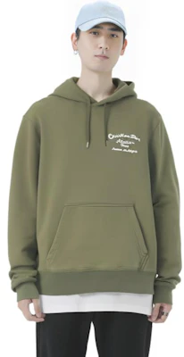 DIOR FW22 Hoodie Letter Print Olive Green Pullover 293J698A0531-C680 Shop DIOR FW22 Hoodie Letter Print Olive Green Pullover 293J698A0531-C680