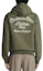 Cheap DIOR FW22 Hoodie Letter Print Olive Green Pullover 293J698A0531-C680