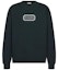Buy DIOR FW22 Logo Crewneck Pullover Lengan Panjang Sweatshirt Hijau Tua. 243J693A0531-C588