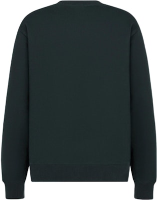 DIOR FW22 Logo Crewneck Pullover Lengan Panjang Sweatshirt Hijau Tua. 243J693A0531-C588 Lookbook DIOR FW22 Logo Crewneck Pullover Lengan Panjang Sweatshirt Hijau Tua. 243J693A0531-C588