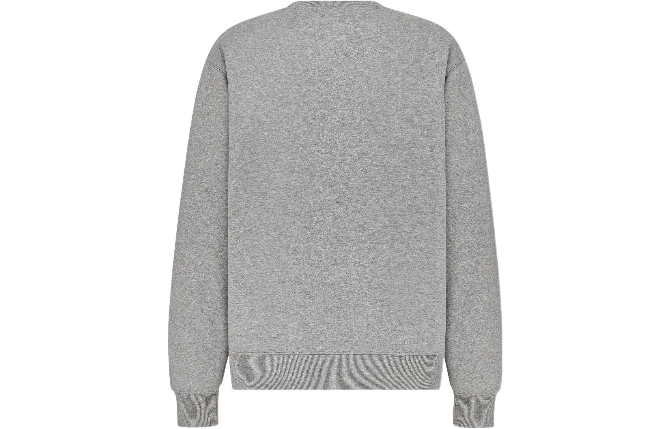Lookbook Sudadera DIOR FW22 Logo Crewneck Pullover Gris 243J693A0531-C880