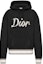Buy DIOR FW22 Logo Print Black Hoodie for Men 293J678A0531-C980