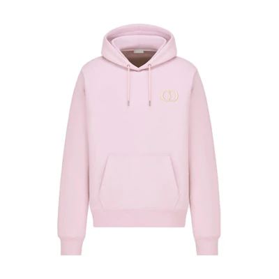 DIOR FW22 Pink Pullover Hoodie for Men 113J698A0531-C471