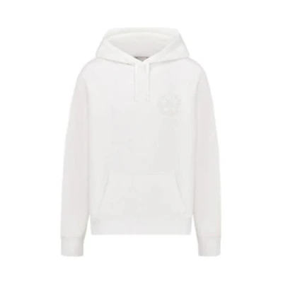 DIOR FW22 Solid Color Casual Sweatshirt White 243J691D0531-C080