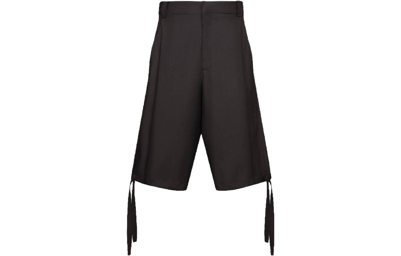 Order DIOR FW23 黑色中腰直筒九分休閒褲 343C161A5949-C900
