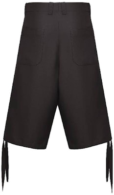 DIOR FW23 Black Mid-Rise Straight-Cut Cropped Casual Pants 343C161A5949-C900 Lookbook DIOR FW23 Black Mid-Rise Straight-Cut Cropped Casual Pants 343C161A5949-C900