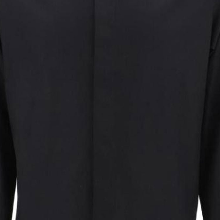 DIOR FW23  Black Solid Single-Breasted Long-Sleeve Casual Shirt. 463C541W6680-970 圖 7