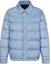 Buy DIOR FW23 Blue Jacquard Print Down Jacket with Collar and Button Closure 293C436A4462-C579