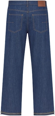 DIOR FW23 ブルー ストレートジップカジュアルデニムジーンズ. 343D026A337X-C530 Lookbook DIOR FW23 ブルー ストレートジップカジュアルデニムジーンズ. 343D026A337X-C530