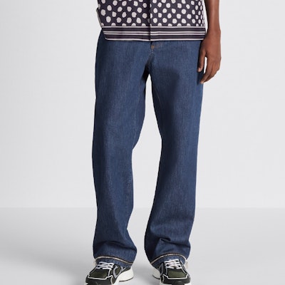 DIOR FW23 ブルー ストレートジップカジュアルデニムジーンズ. 343D026A337X-C530 Purchase DIOR FW23 ブルー ストレートジップカジュアルデニムジーンズ. 343D026A337X-C530