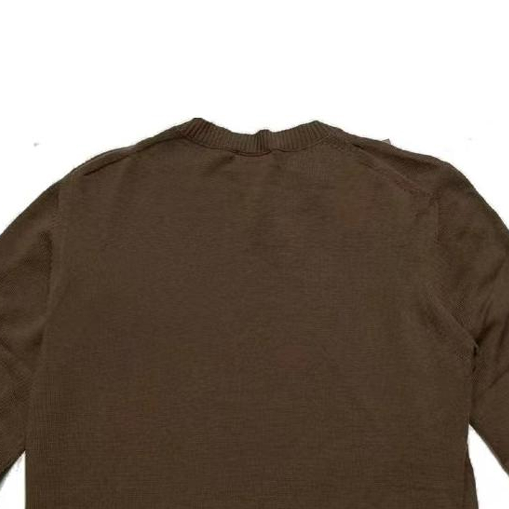 Sizing ディオール FW23 ブラウン 無地 クルーネック 長袖 プルオーバー セーター 113M602AT222-C731