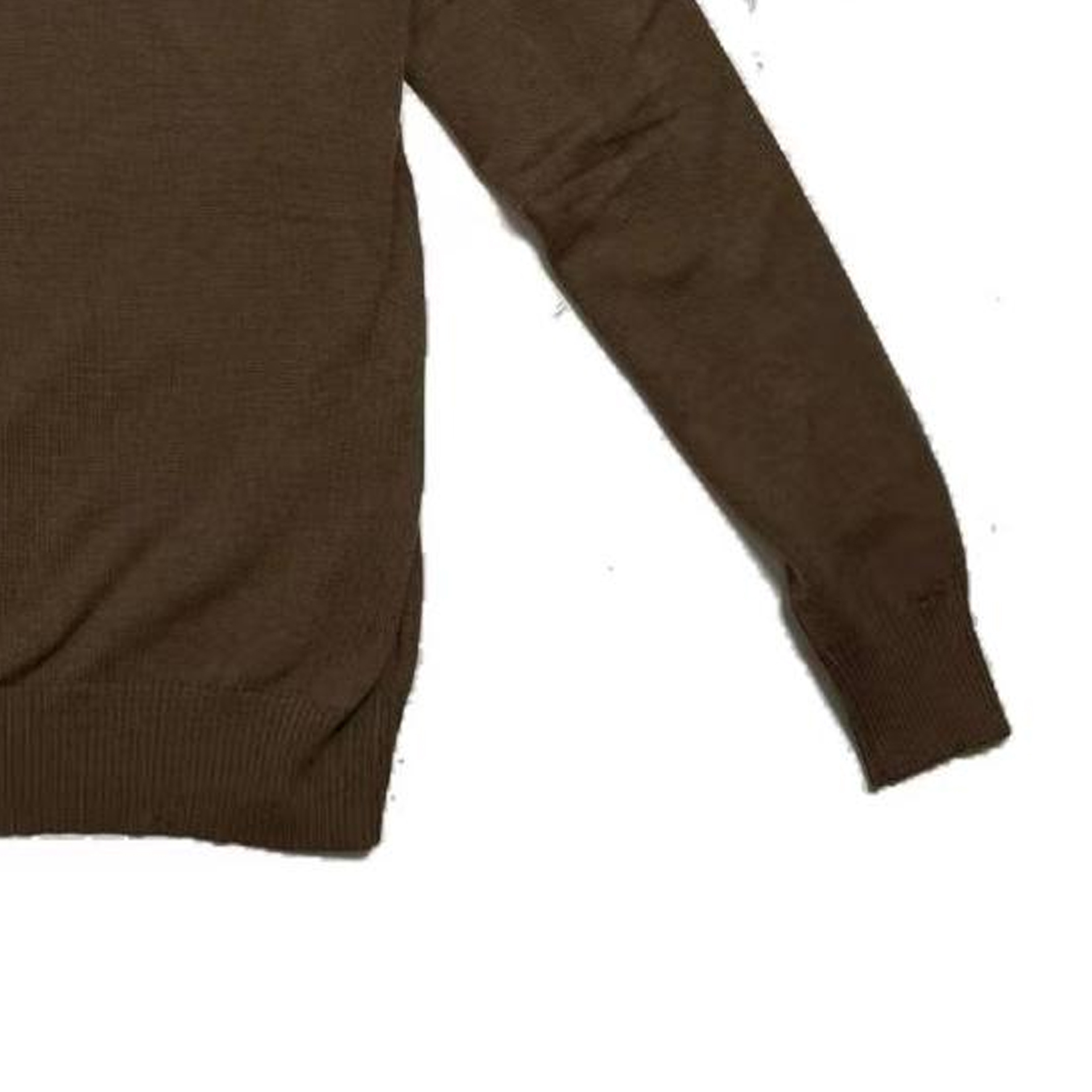 Cheap ディオール FW23 ブラウン 無地 クルーネック 長袖 プルオーバー セーター 113M602AT222-C731