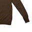 Cheap ディオール FW23 ブラウン 無地 クルーネック 長袖 プルオーバー セーター 113M602AT222-C731