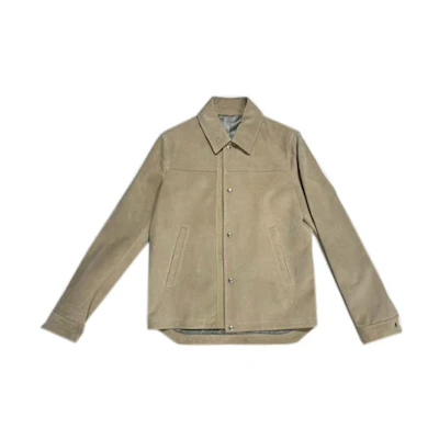 DIOR FW23 Camel Single-Breasted Leather Jacket 013L428A0487-C181