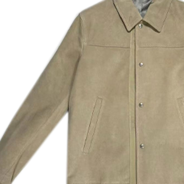 Shop 디올 FW23 카멜 싱글 브레스티드 가죽 재킷 013L428A0487-C181