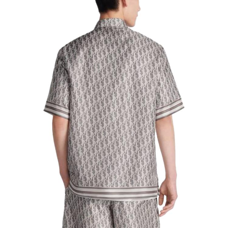 Purchase Camiseta Gris DIOR FW23 de Manga Corta con Estampado de Logotipo Completo. 193C545A475-1C881