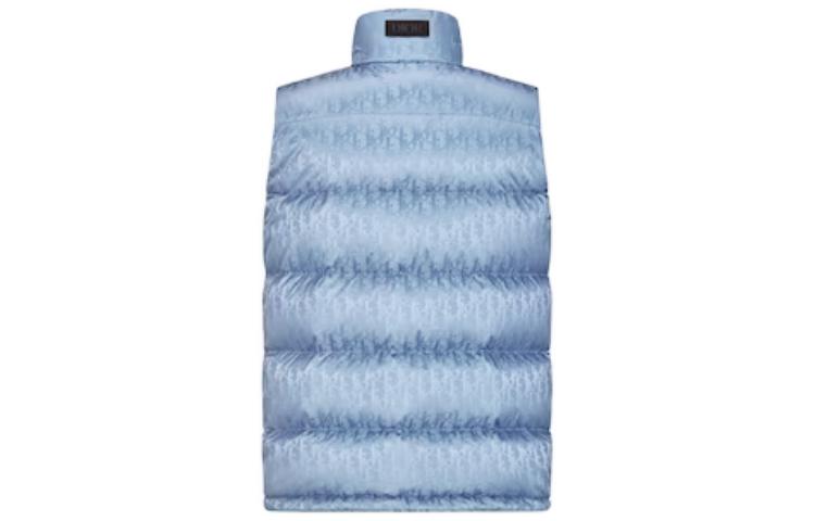 Purchase 디올 FW23 로고 프린트 집업 민소매 패딩 베스트. 033C410A4462-C579