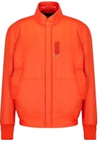 DIOR FW23 Orange Zip-Up Stand Collar Long Sleeve Jacket. 393C403A5839-C240 DIOR FW23 Orange Zip-Up Stand Collar Long Sleeve Jacket. 393C403A5839-C240