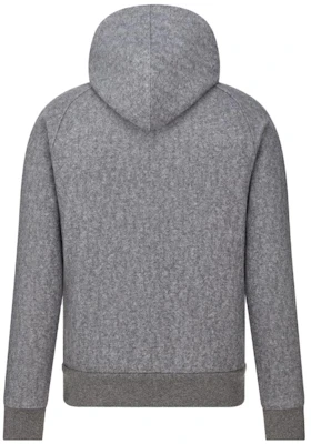 DIOR FW23纯色长袖连帽开衫外套. 413J651A0681-C878 Lookbook DIOR FW23纯色长袖连帽开衫外套. 413J651A0681-C878