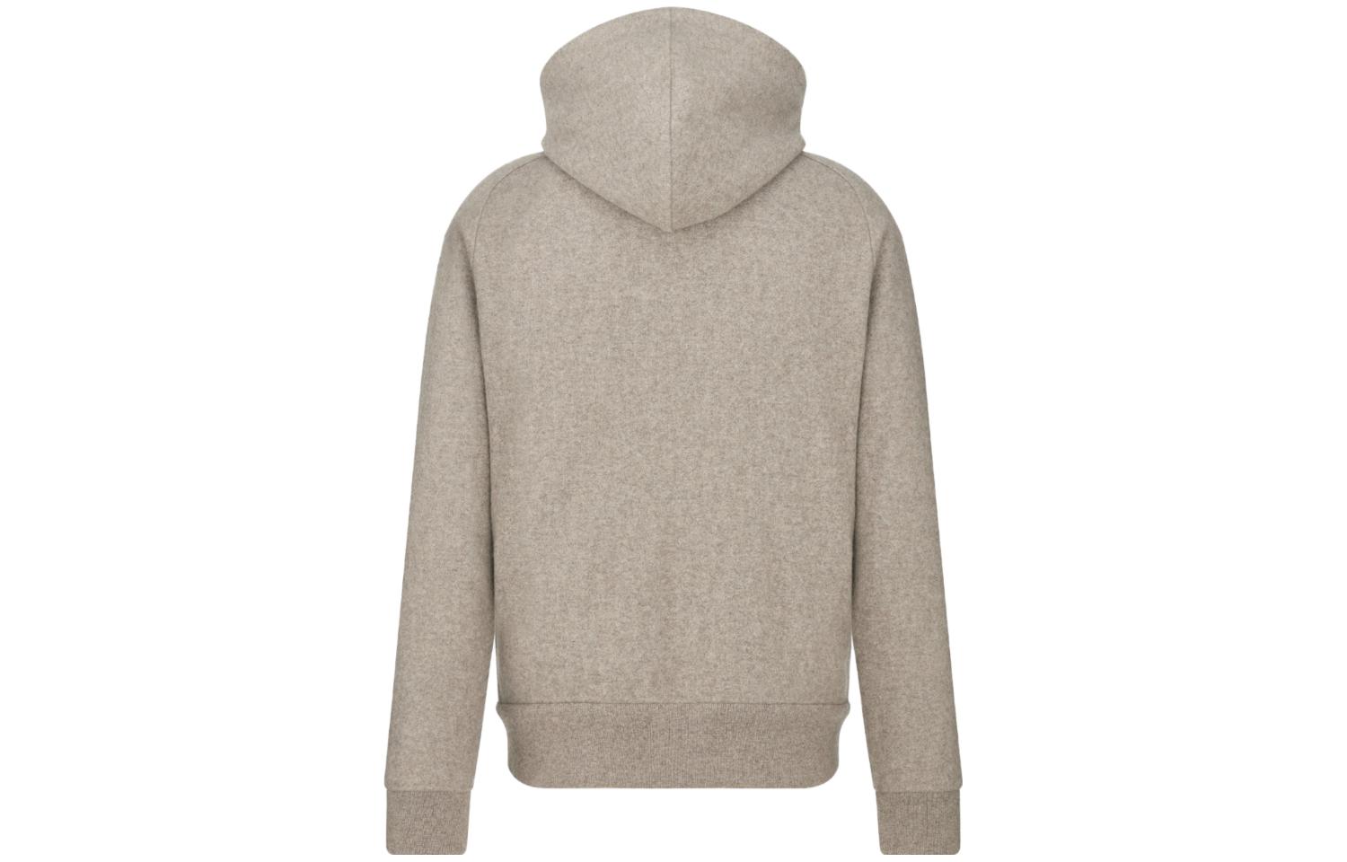 Cheap DIOR FW23 Hoodie Lengan Panjang Solid Color Full-Zip. 413J651A0681-C878