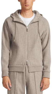 DIOR FW23纯色长袖连帽开衫外套. 413J651A0681-C878 1