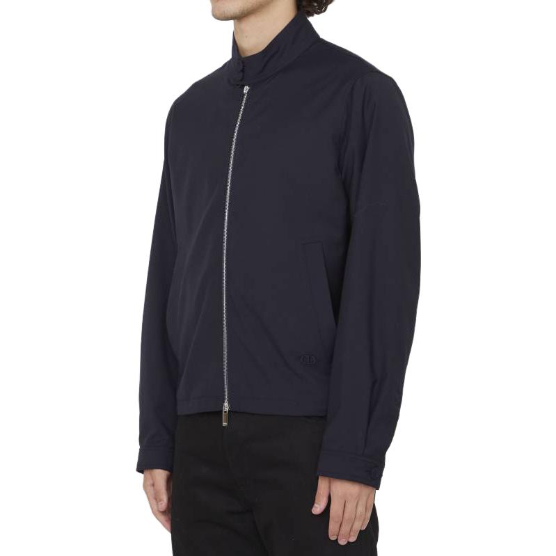 Details for DIOR FW23 純色海軍藍拉鍊外套 113C440A5885-C540