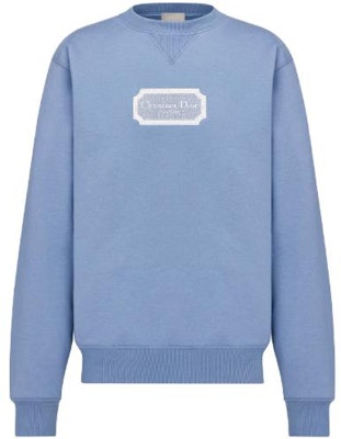 DIOR FW23 ロゴ刺繍入りリブスウェットシャツ 343J694A0531-C581 4